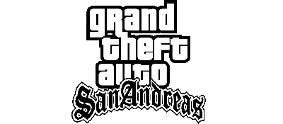 Grand Theft Auto: San Andreas logo for Playstation 2